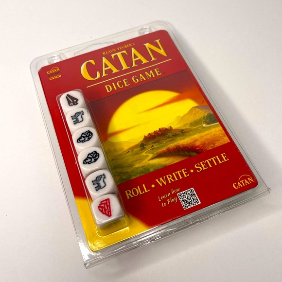 Catan | Games | Catan Dice Game Roll Write Settle | Poshmark